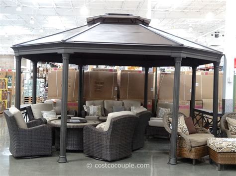 octagonal gazebo costco